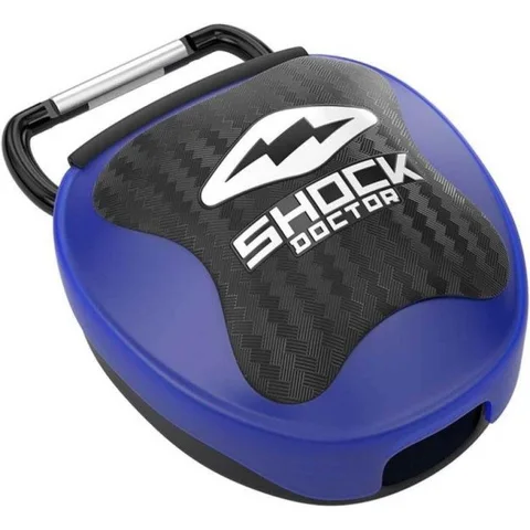 Boîte pour protège-dents Shock Doctor, bleu