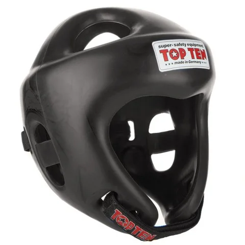 Casque de boxe Top Ten, noir