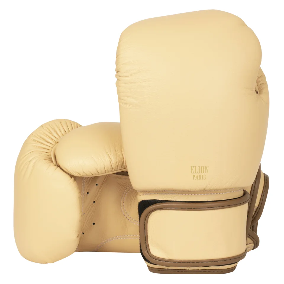 Gants de boxe Elion Café, crème