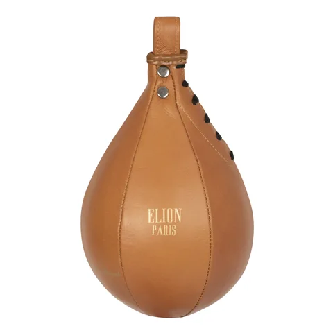 Poire de vitesse Elion Vintage, cuir marron