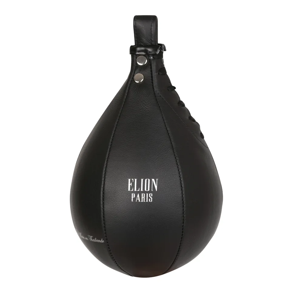 Poire de vitesse Elion, cuir noir