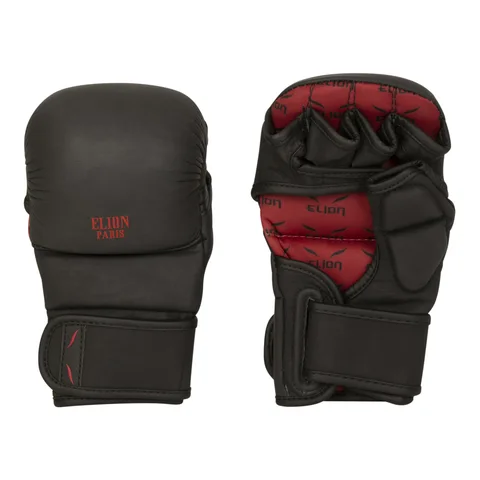 Gants MMA Elion Sparring Matblack, cuir