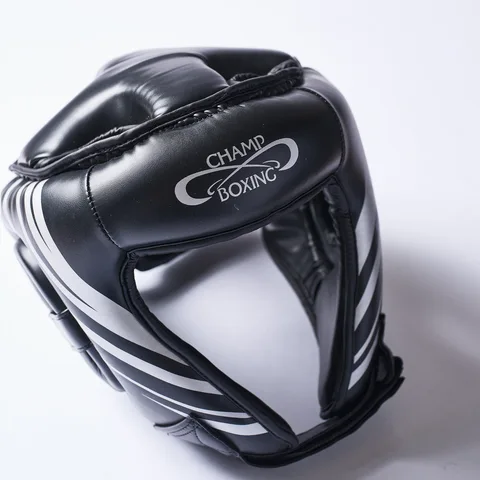 Casque Champboxing Face Ouverte, noir