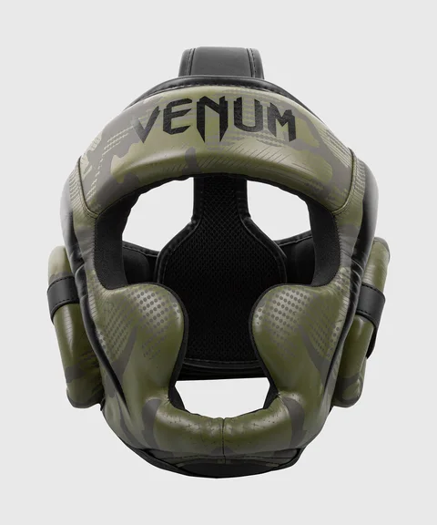 Casque de boxe Venum Elite, kaki et camo