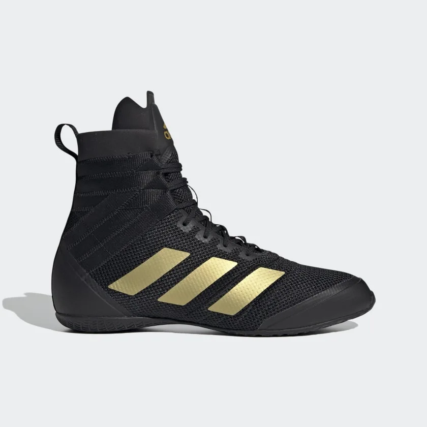 Chaussures Adidas Speedex 18, noir et or