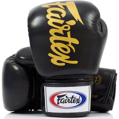 Gants de boxe Fairtex Deluxe, noir