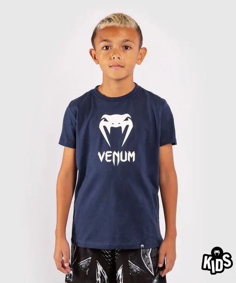 T-shirt enfant Venum Classic, bleu marine