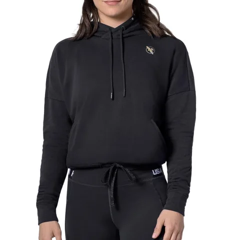 Sweat à capuche pour femme Hayabusa, noir