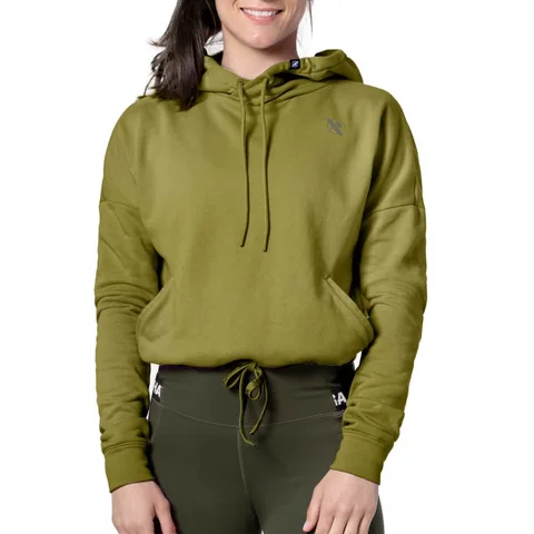 Sweat à capuche Hayabusa pour femme, olive