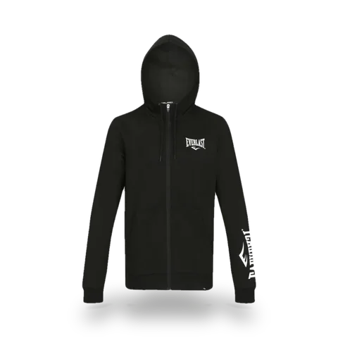 Sweat à capuche zippé Everlast Sulphur, noir