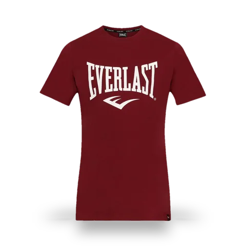 T-shirt Everlast Russel, bordeaux