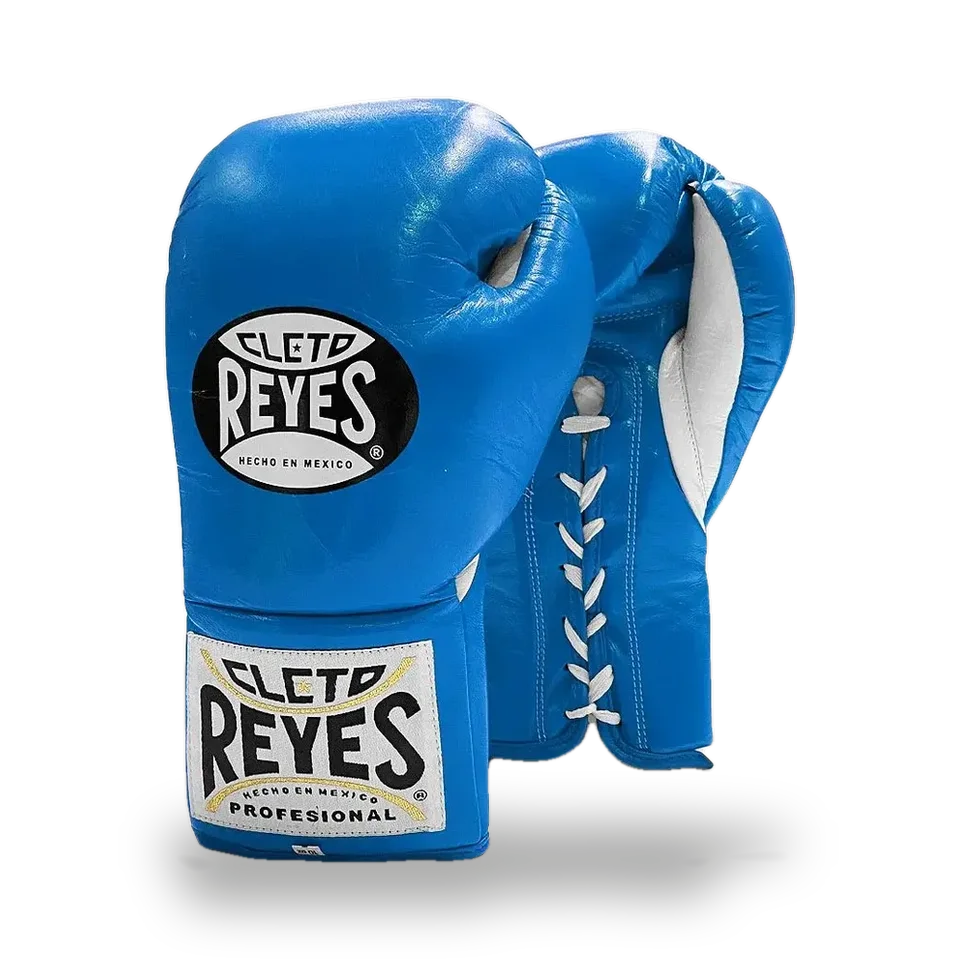 Gants de boxe Cleto Reyes Pro RY2, bleu