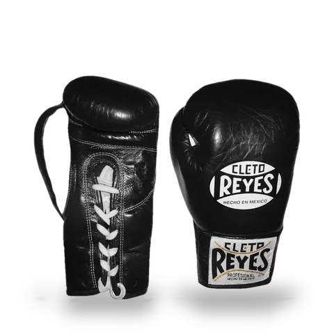 Gants de boxe Cleto Reyes Pro RY2, noir