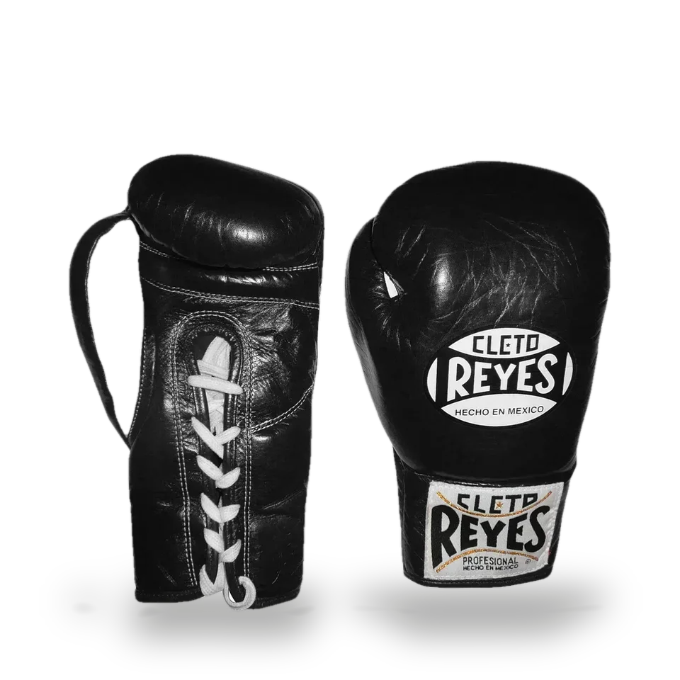 Gants de boxe Cleto Reyes Pro RY2, noir