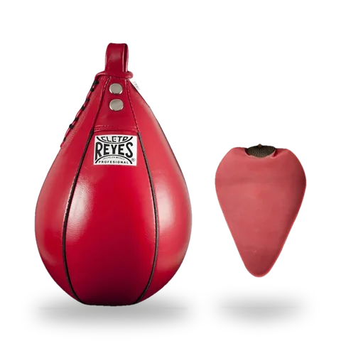 Poire de vitesse Cleto Reyes 13 cm, rouge