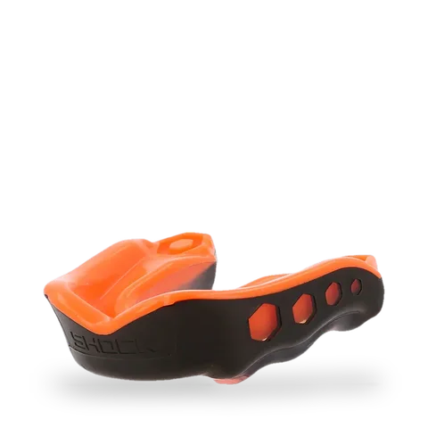 Protège-dents Shock Doctor Gel Max, noir et orange