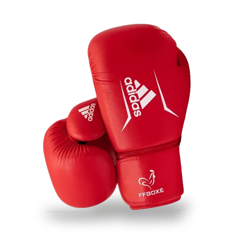 Gants de boxe amateur Adidas Speed, rouge