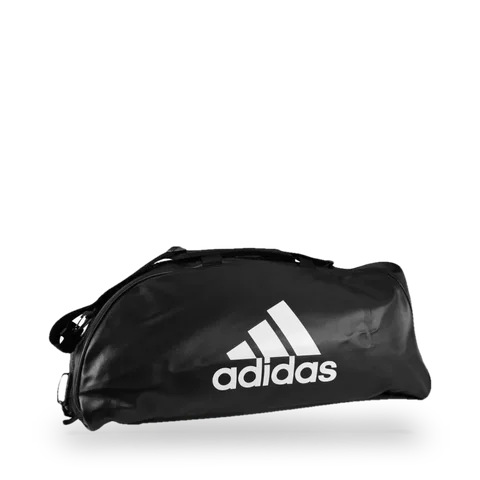 Sac de sport Adidas Combat 2 EN 1 taille M, noir et blanc