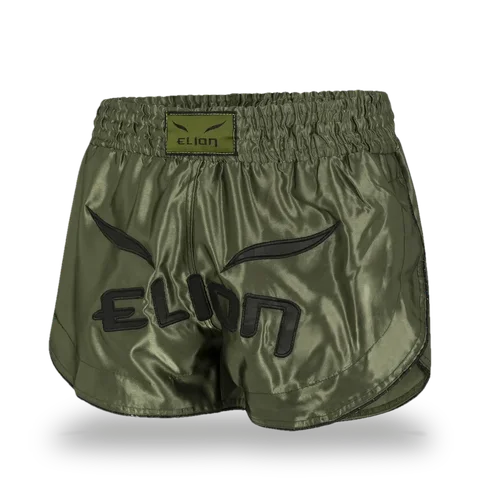 Short de boxe thaï Elion Origins, kaki