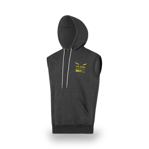 Sweat sans manches Elion × Smiley 50th Anniversary, gris