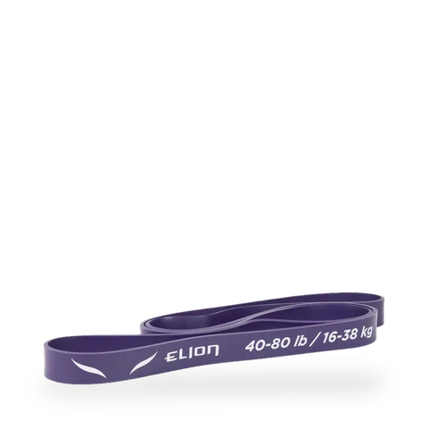 Bande de résistance Elion Power 16-38 kg, violet