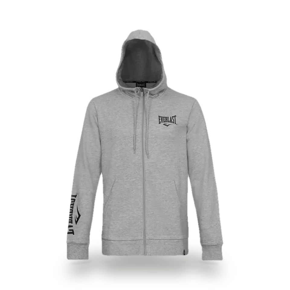 Sweat à capuche zippé Everlast Sulphur, gris