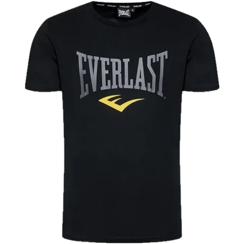 T-shirt Everlast Russel, noir et jaune