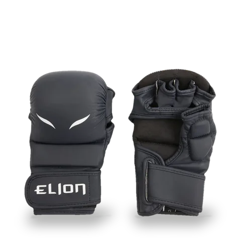 Gants MMA Elion Sparring, bleu marine mat