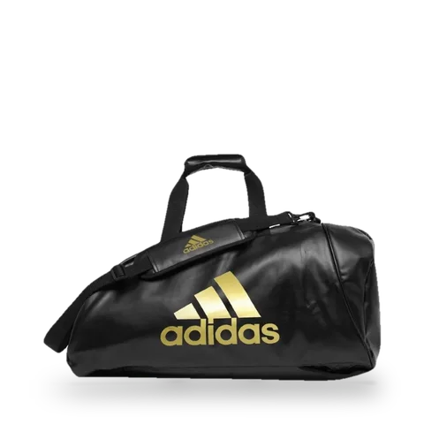 Sac de sport Adidas 2 en 1, noir et or