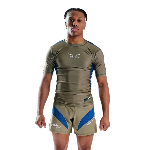 Rashguard Naruto × Elion manches courtes, Kakashi kaki