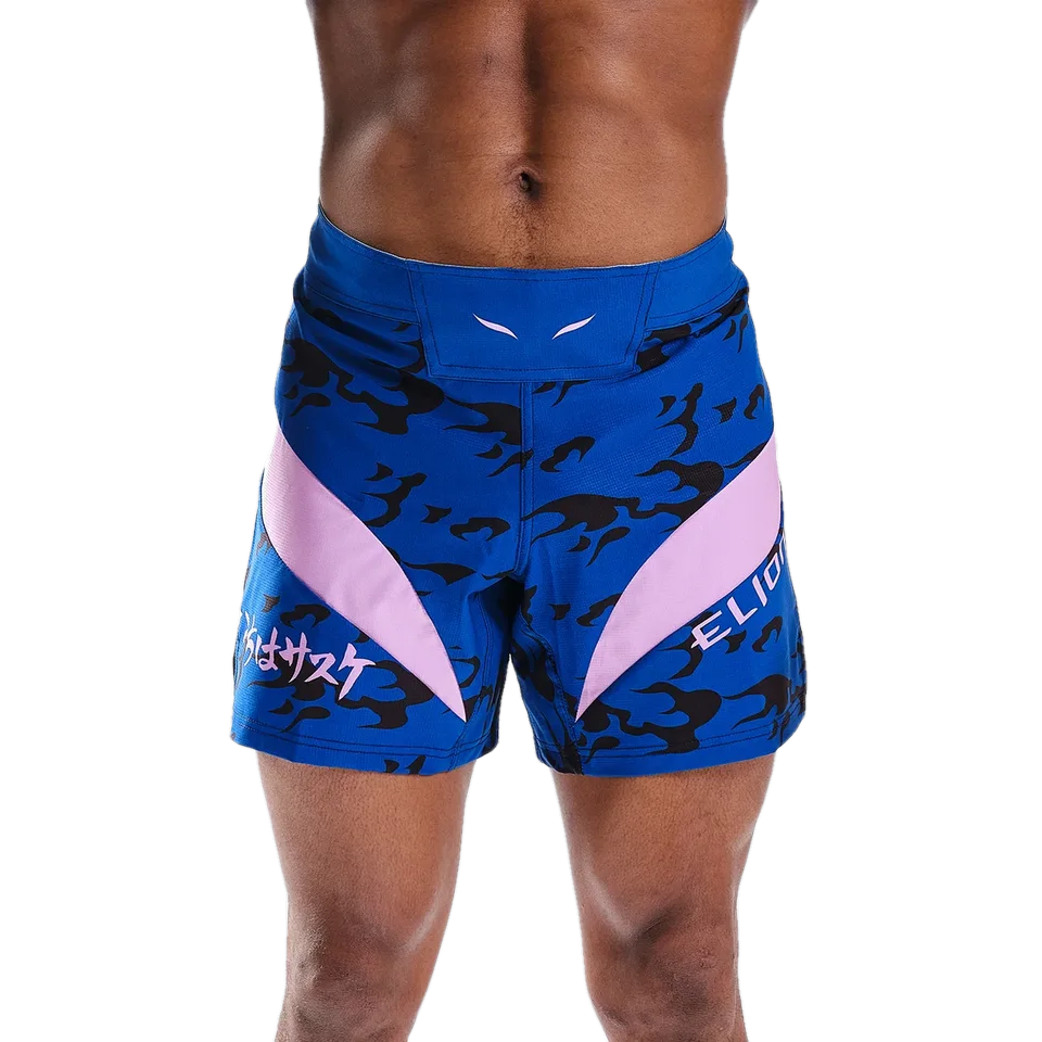 Short MMA Naruto × Elion Seyant, Sasuke bleu et violet