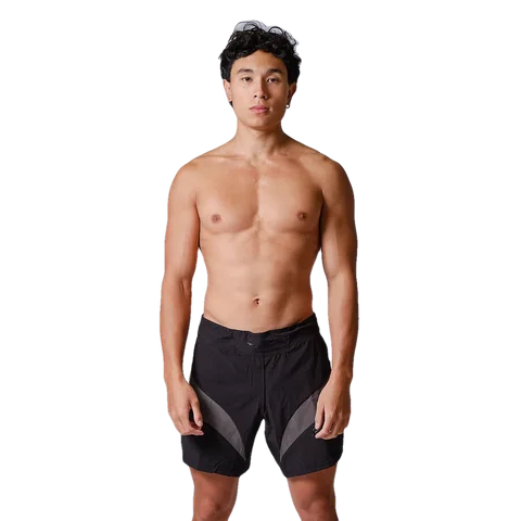 Short MMA Elion Seyant Gladiator, noir et gris