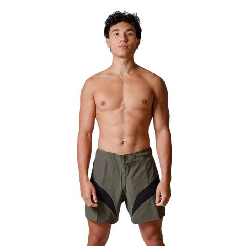 Short MMA Elion Seyant Gladiator, kaki et noir