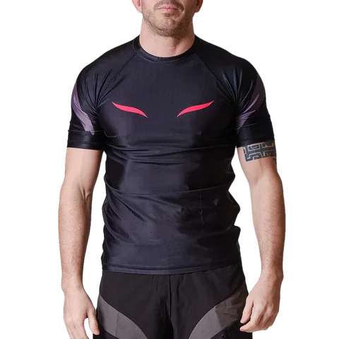 Rashguard Elion JJB Squale manches courtes, noir