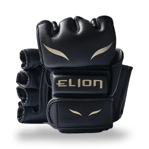 Gants MMA Elion Uncage Anniversaire, noir et or