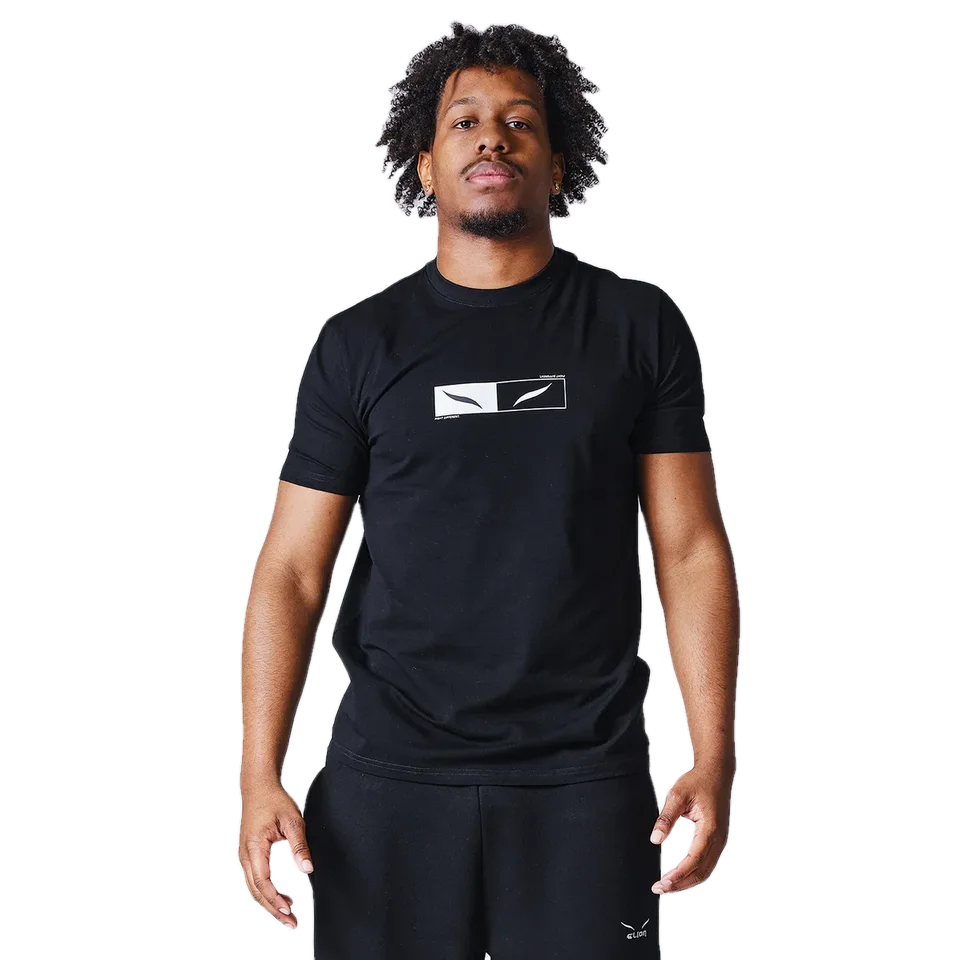 T-shirt Elion Amelot, noir