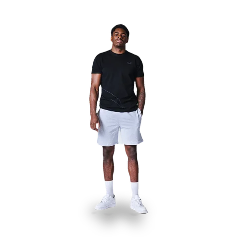 Short de sport Elion Turenne, gris