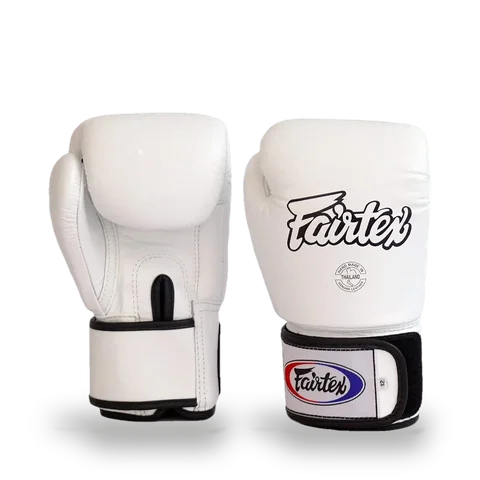 Gants de boxe d’entraînement Fairtex BGV1, blanc