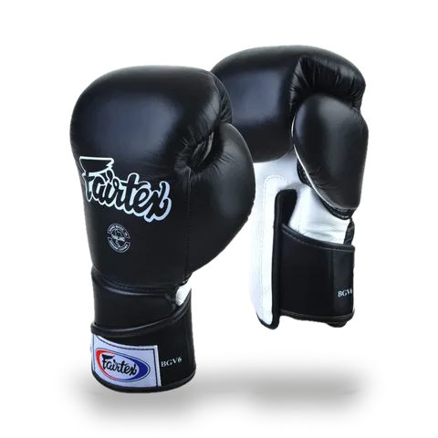 Gants de boxe d’entraînement Fairtex BGV6, noir