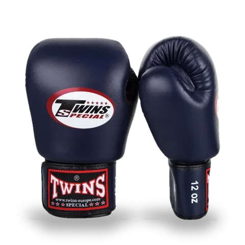 Gants de boxe d’entraînement Twins BGVL3, bleu marine