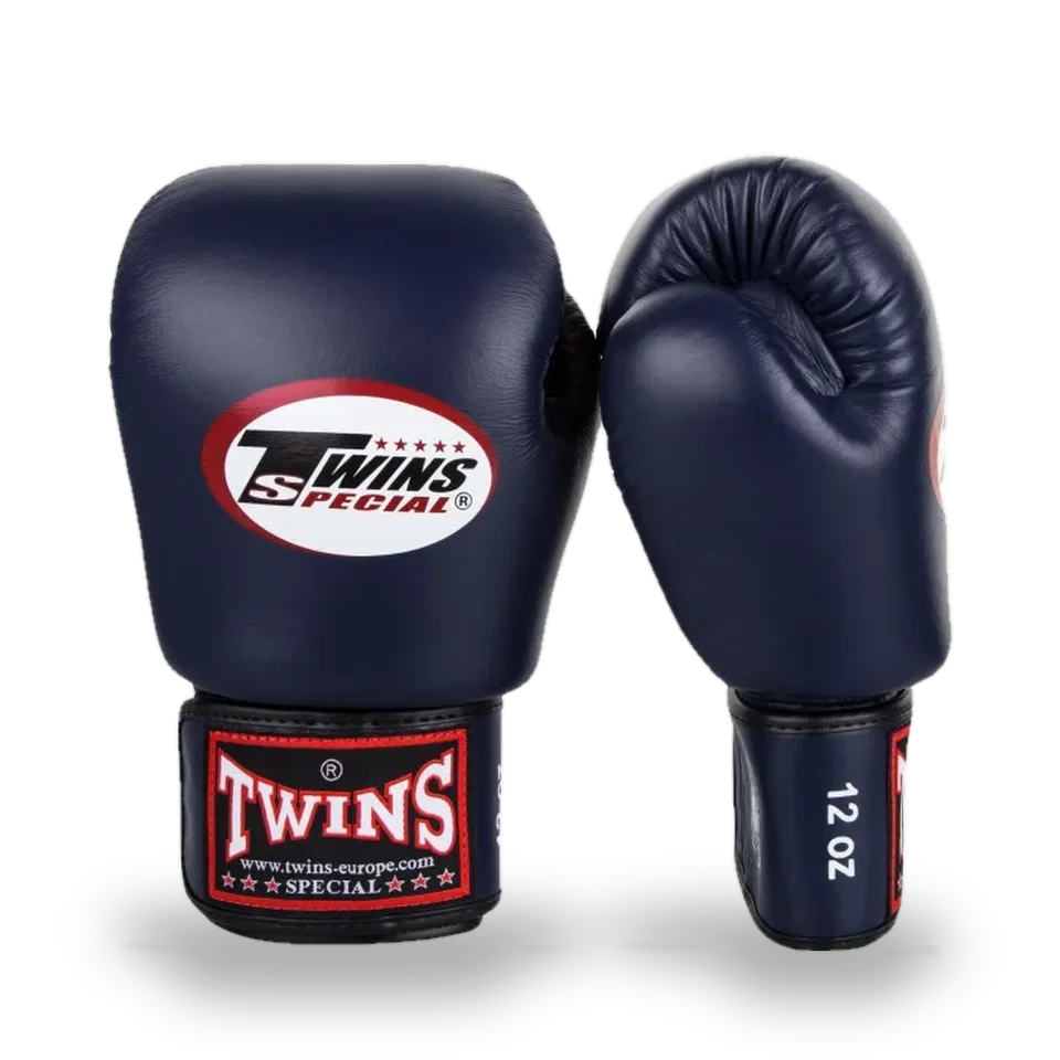 Gants de boxe d’entraînement Twins BGVL3, bleu marine