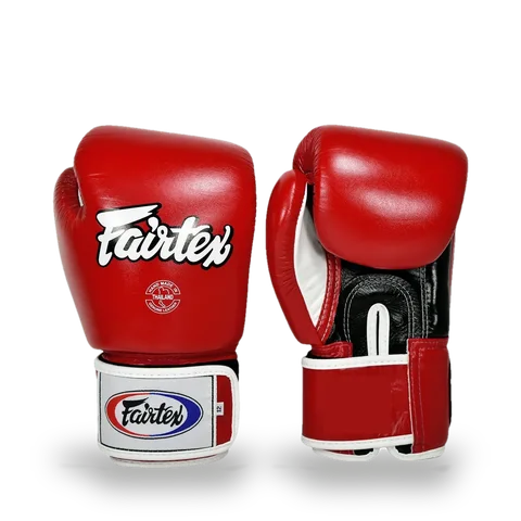 Gants de boxe d’entraînement Fairtex BGV1, rouge