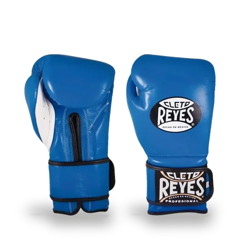 Gants de boxe d’entraînement Cleto Reyes Pro, bleu
