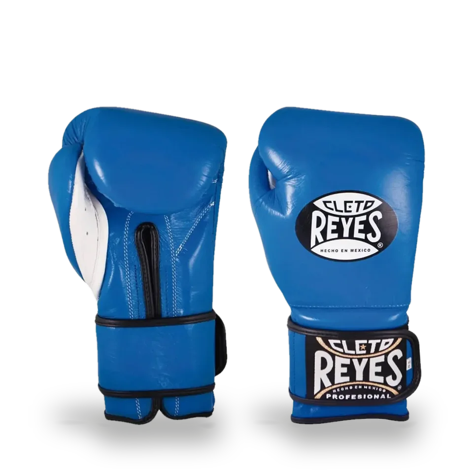 Gants de boxe d’entraînement Cleto Reyes Pro, bleu