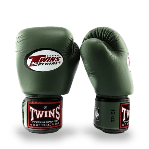 Gants de boxe d’entraînement Twins BGVL3, kaki