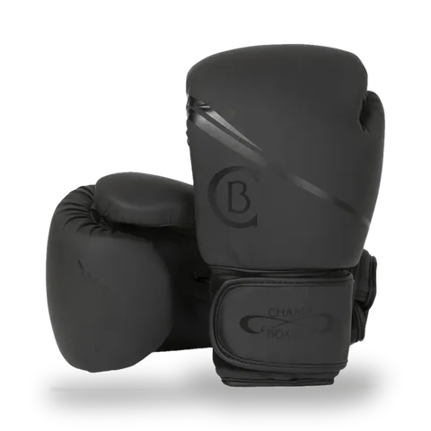 Gants de boxe d’entraînement Champboxing, noir