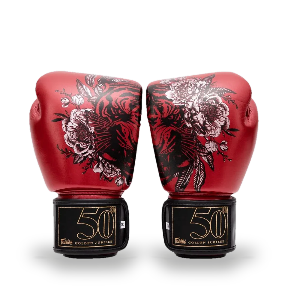 Gants de boxe d’entraînement Fairtex Golden Jubilee