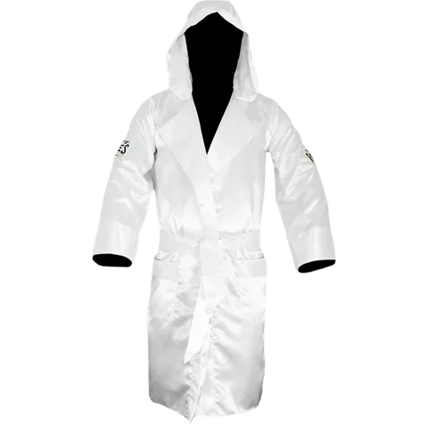 Peignoir de boxe à capuche Cleto Reyes, blanc
