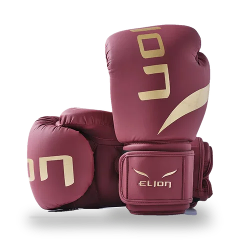 Gants de boxe L’Extravagant Elion, bordeaux et or