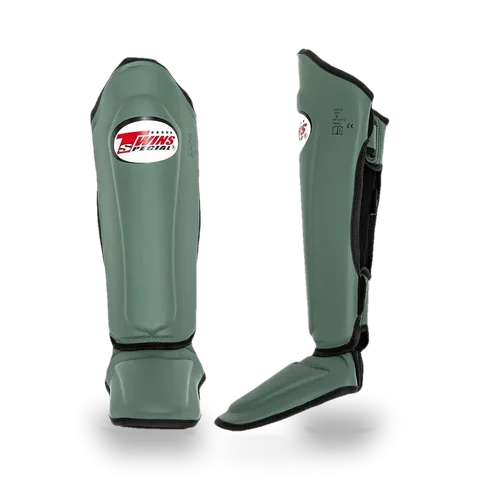 Protège-tibias et pieds Twins SGS10, kaki